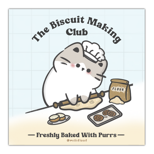 Biscuit Making Club Art Print