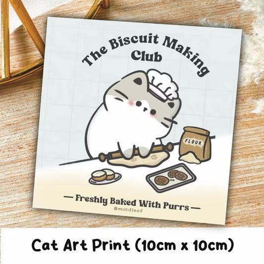 Biscuit Making Club Art Print