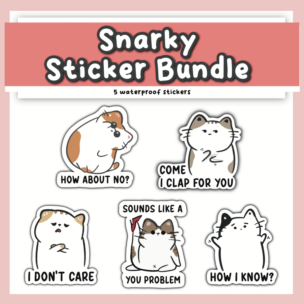 Snarky Sticker Bundle