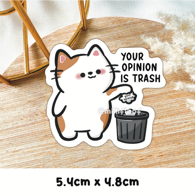 Your Opinion Is Trash