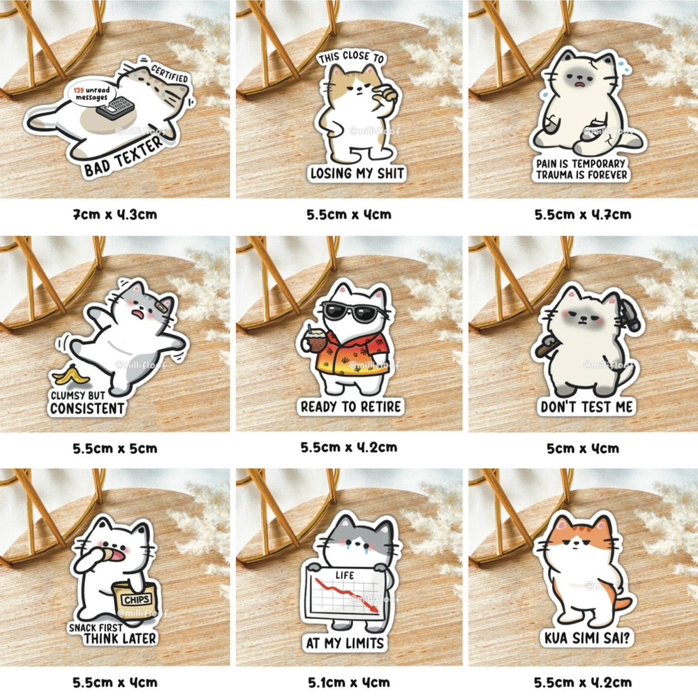 Full Set of 84 Stickers