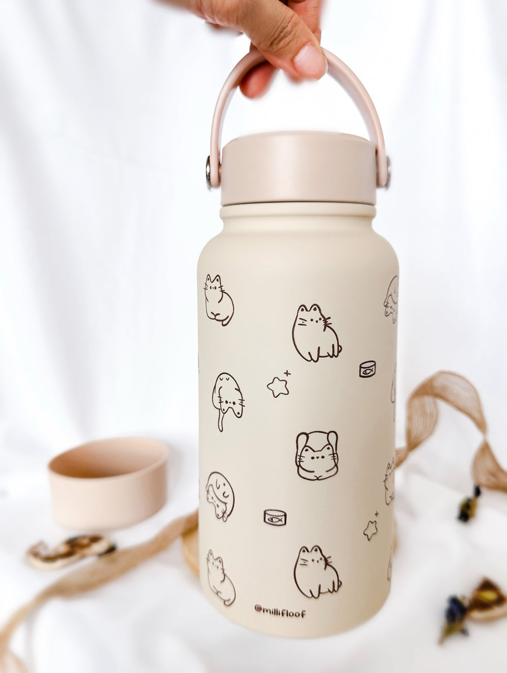 Whimsical Cat Tumbler