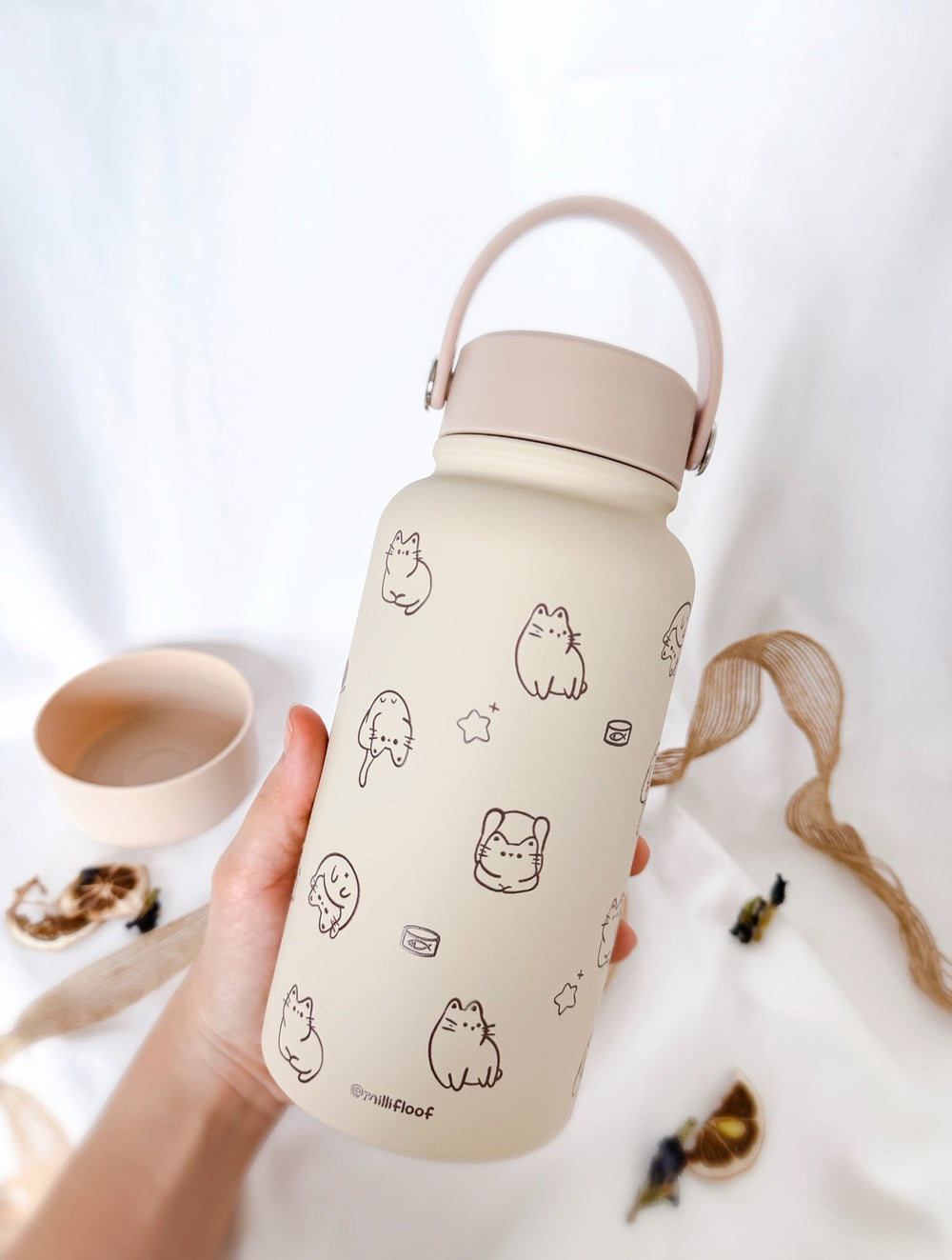 Whimsical Cat Tumbler