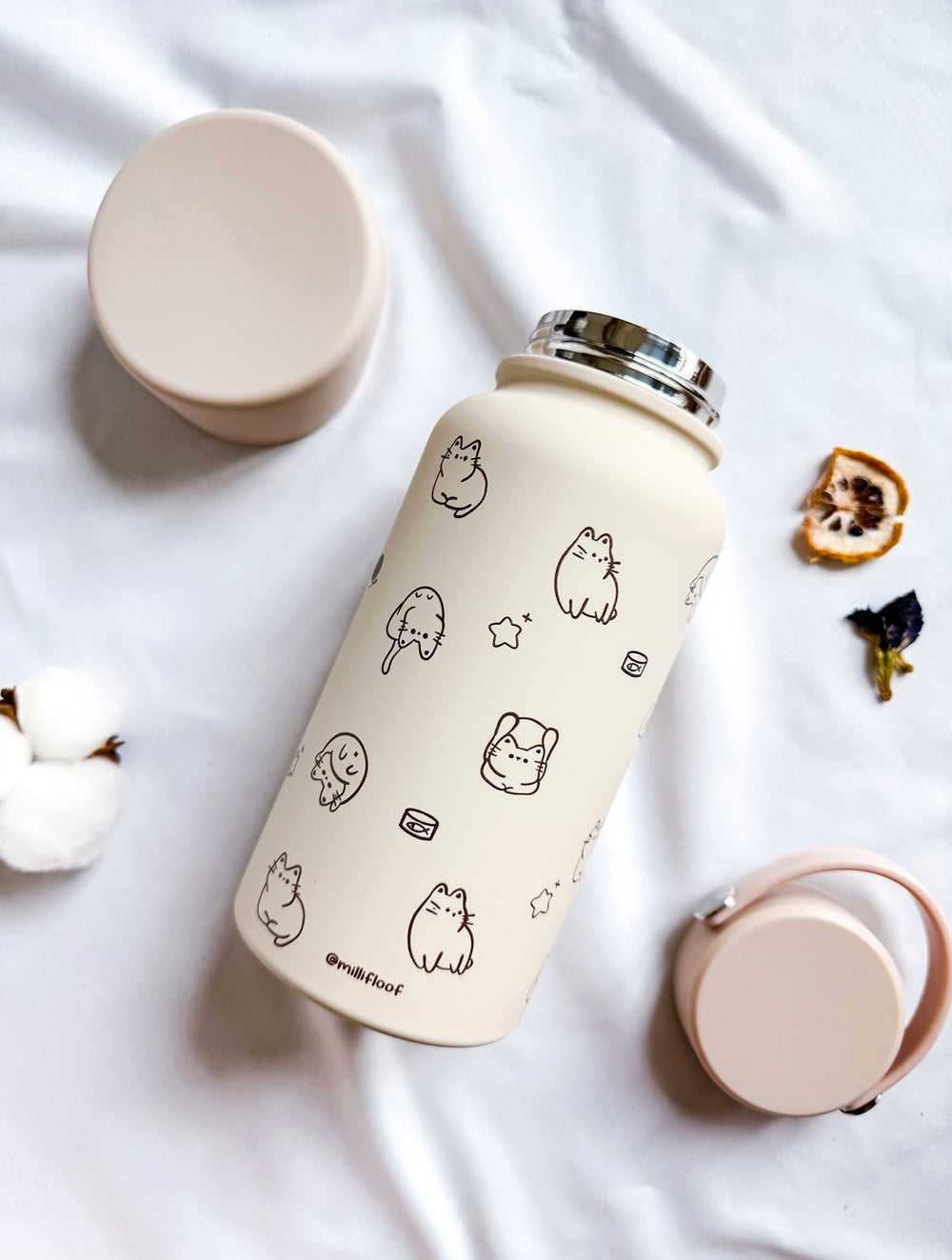 Whimsical Cat Tumbler