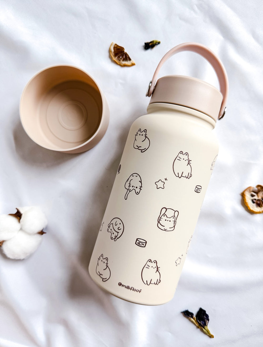Whimsical Cat Tumbler
