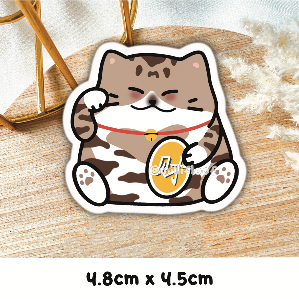 Fortune Cat (Tabby)