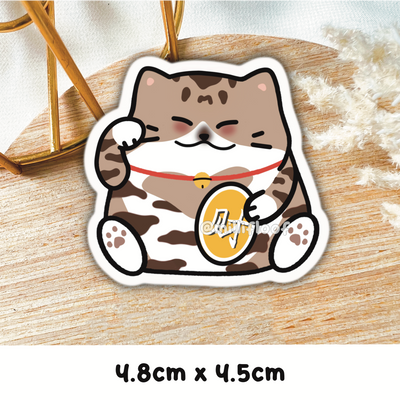Fortune Cat (Tabby)