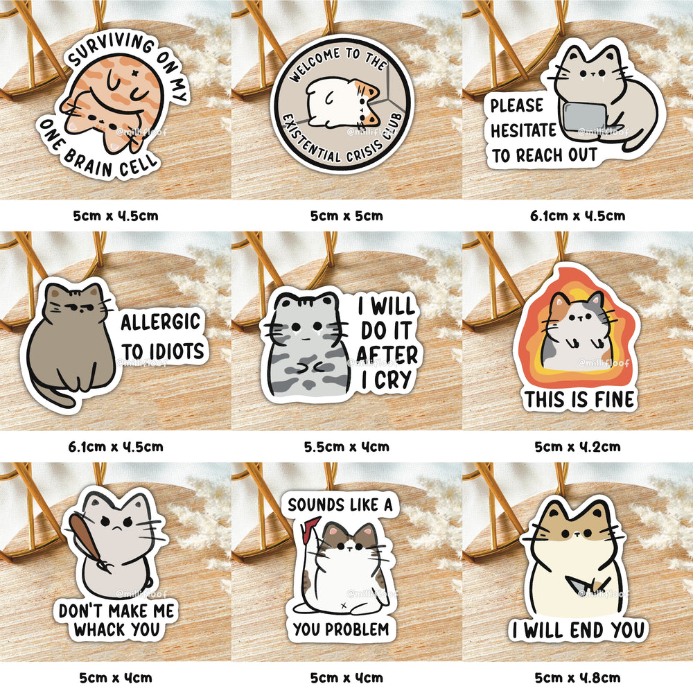 Full Set of 84 Stickers