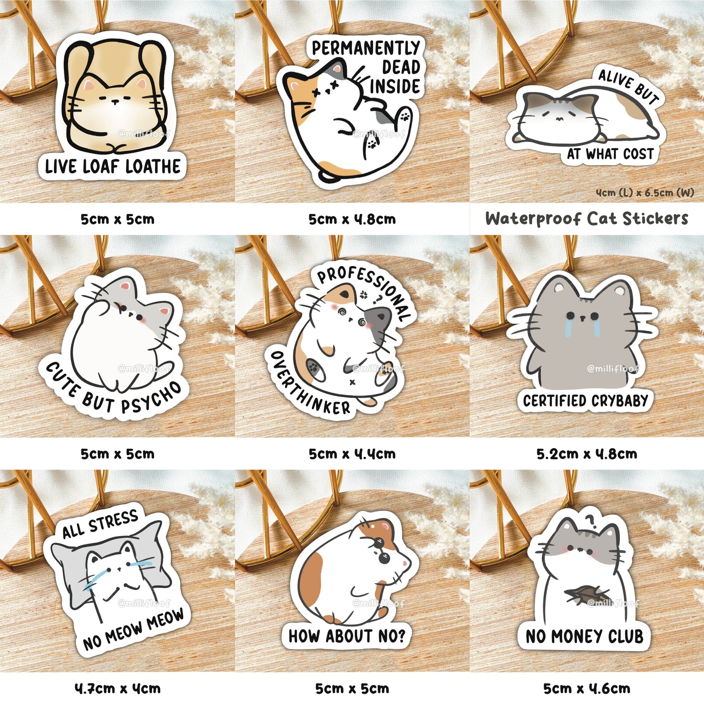 Full Set of 75 Stickers