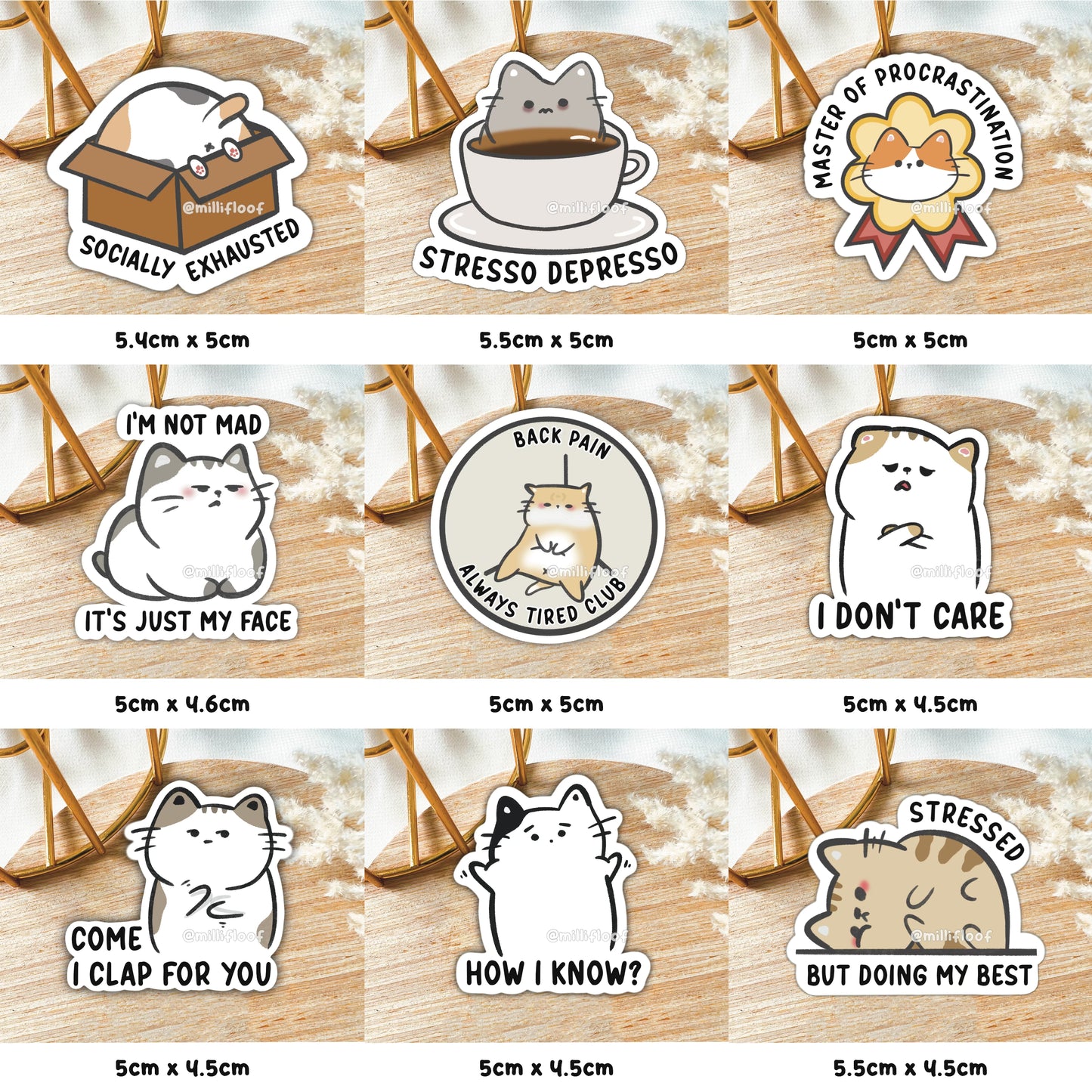 Full Set of 75 Stickers