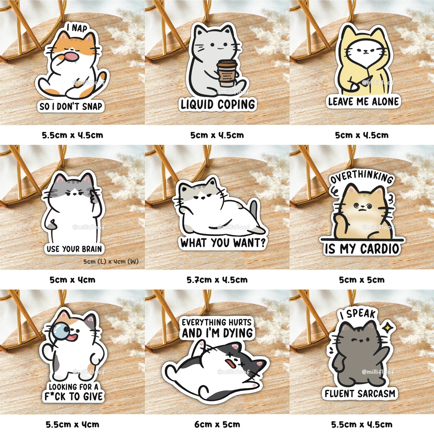 Full Set of 75 Stickers