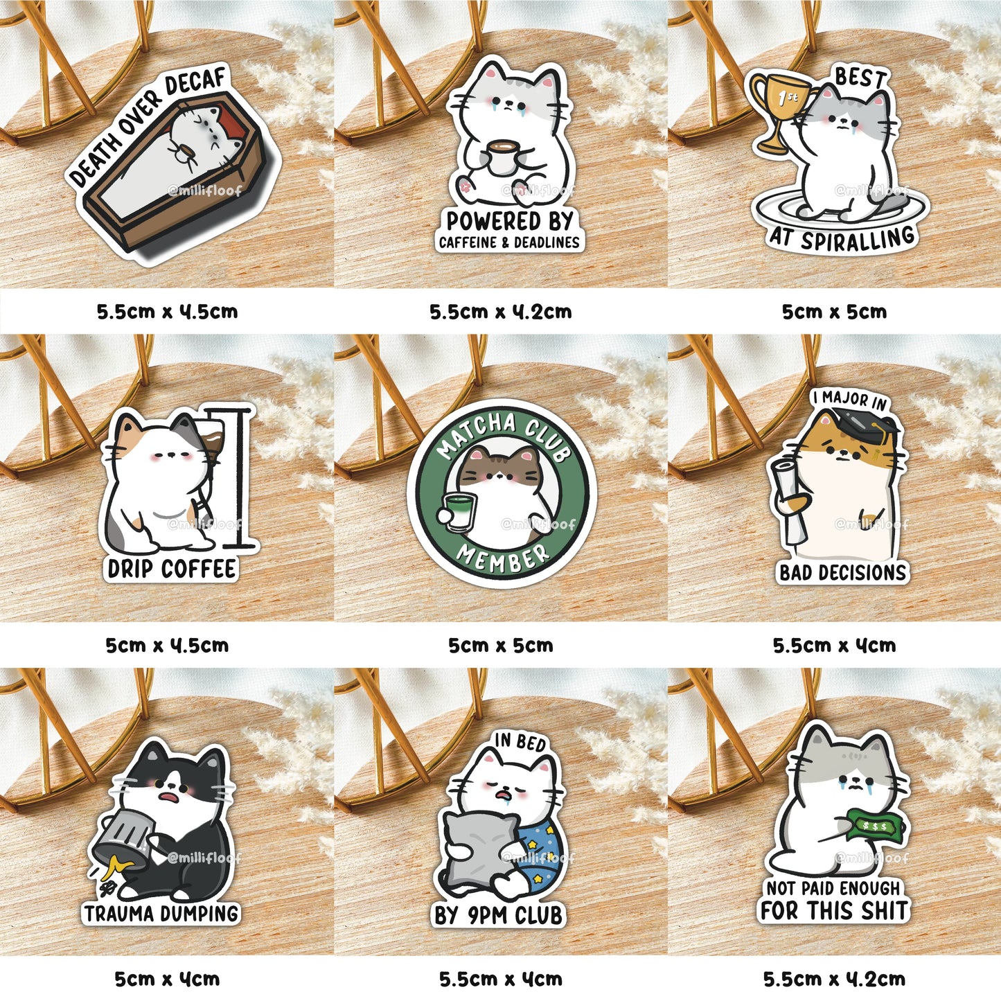 Full Set of 75 Stickers