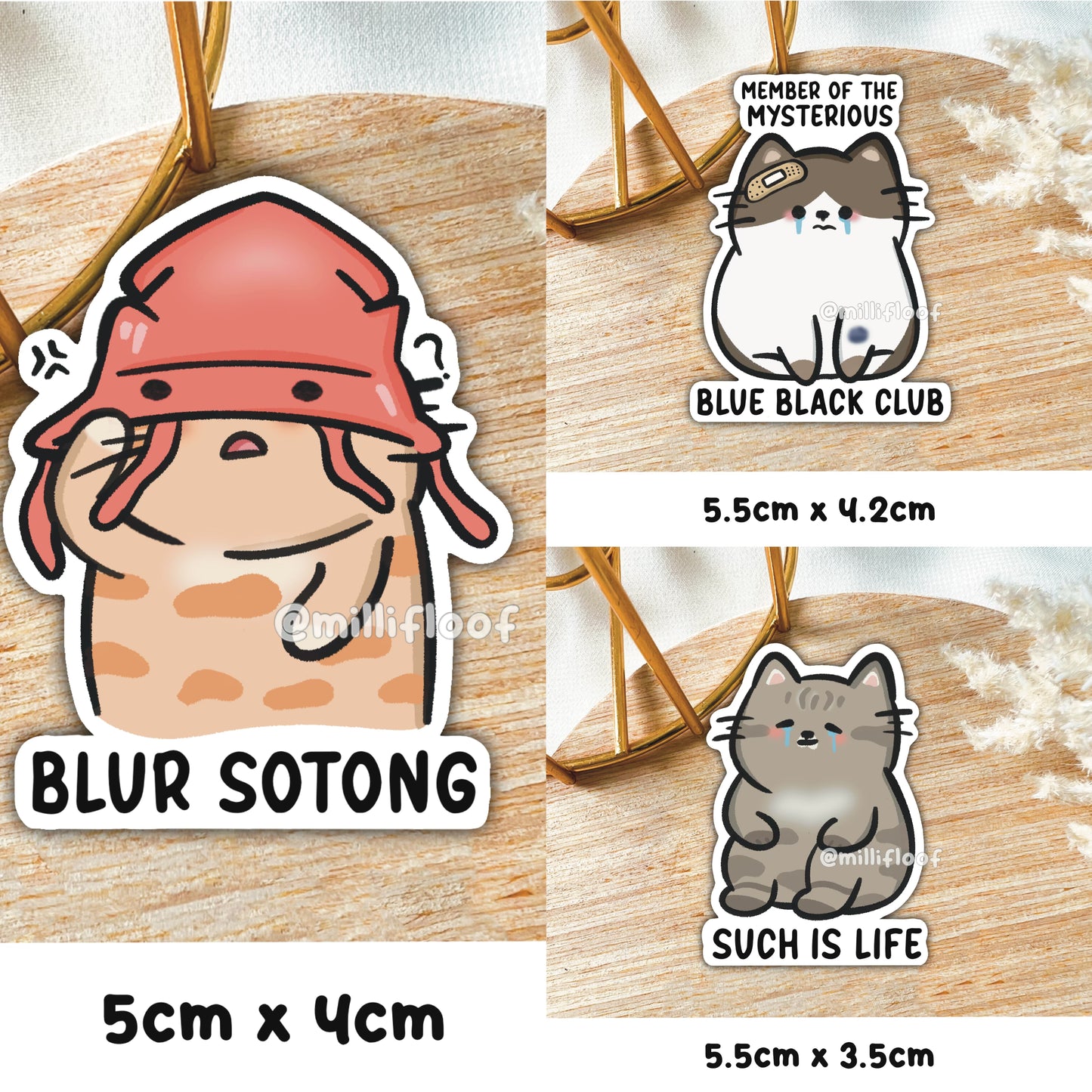 Full Set of 75 Stickers