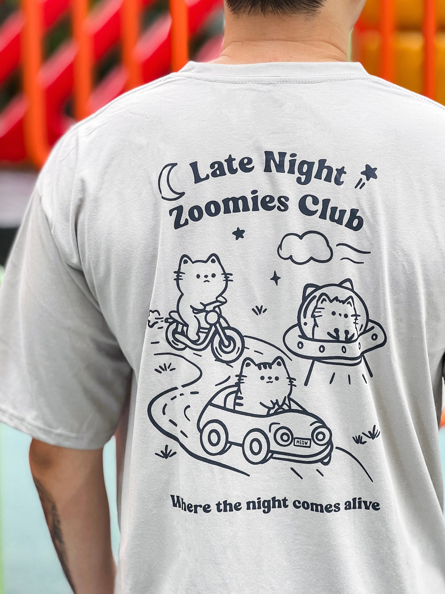 Late Night Zoomies Club Tshirt