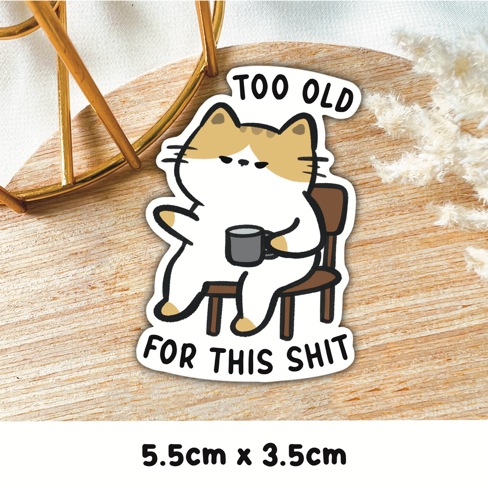 Tired Adults Version 1 Sticker Bundle