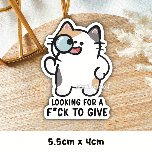 Looking For A Fuck To Give