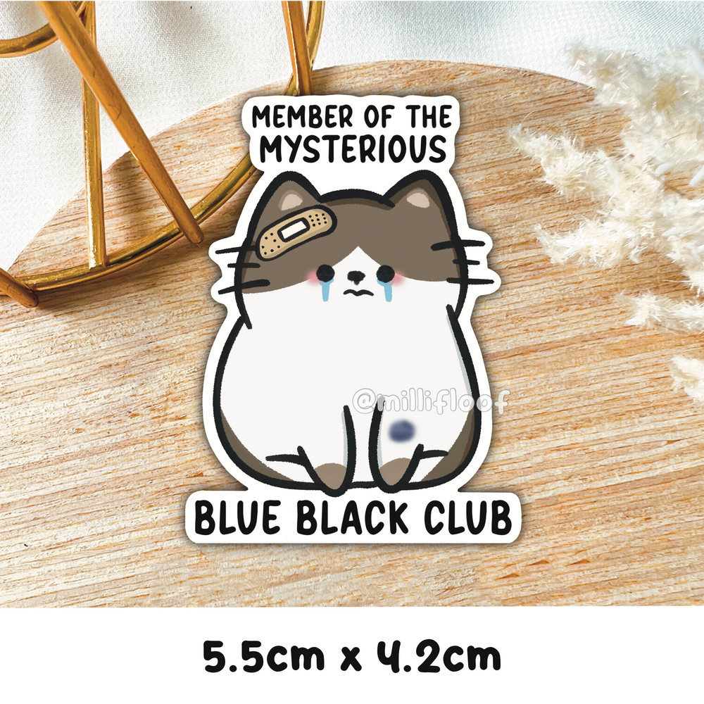 Member Of The Mysterious Blue Black Club