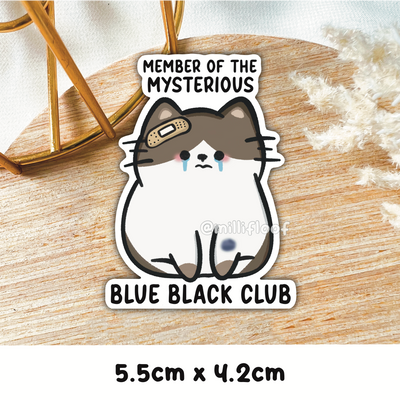 Member Of The Mysterious Blue Black Club
